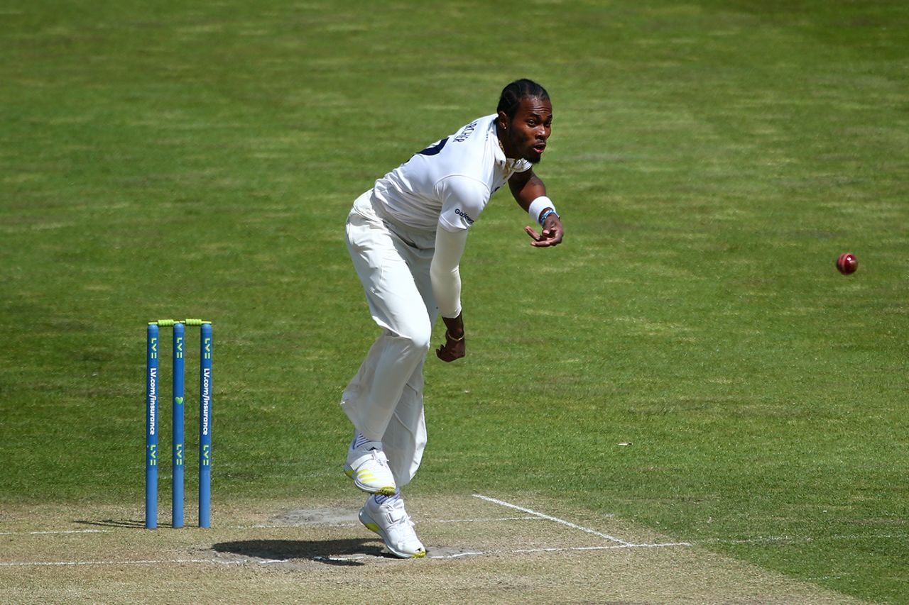 Jofra Archer continued his comeback from injury, Sussex 2nd XI vs Surrey 2nd XI, Hove, Day 2, May 5, 2021
