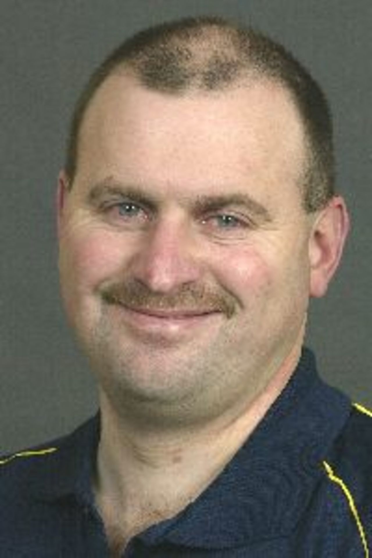 Portrait of Richard Patterson, umpire, August 2002