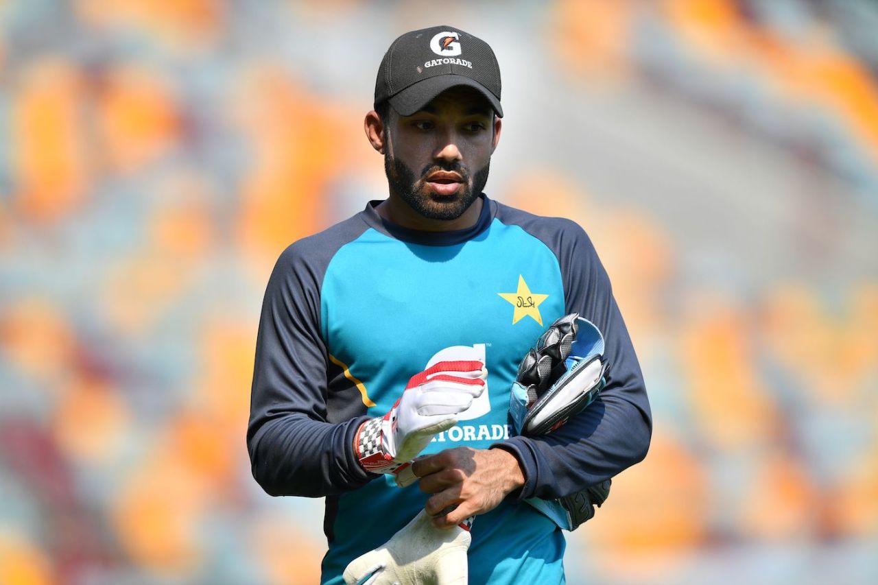 Mohammad Rizwan attends a training session ahead of the first Test, Pakistan tour of Australia, Gabba, Brisbane, November 24, 2019