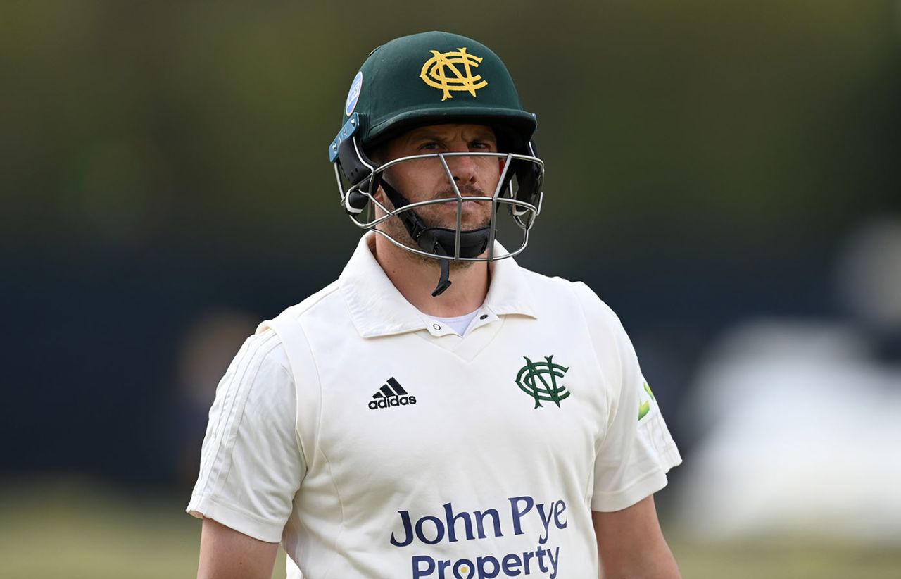 Nottinghamshire captain Steven Mullaney, LV= Insurance County Championship, Derbyshire vs Nottinghamshire, The Incora County Ground, April 29, 2021