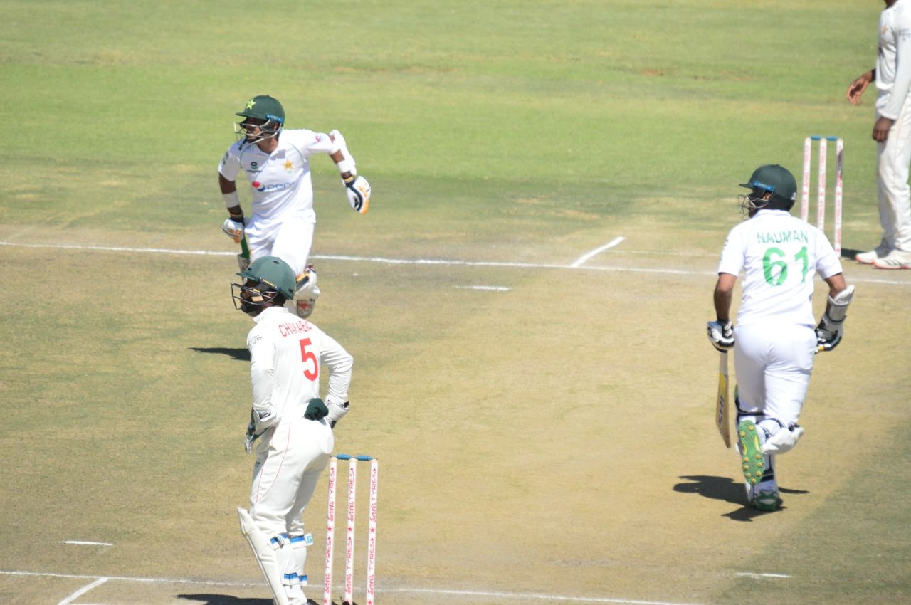 Abid Ali and Nauman Ali made Zimbabwe toil, Zimbabwe vs Pakistan, 2nd Test, Harare, 2nd day, May 8, 2021