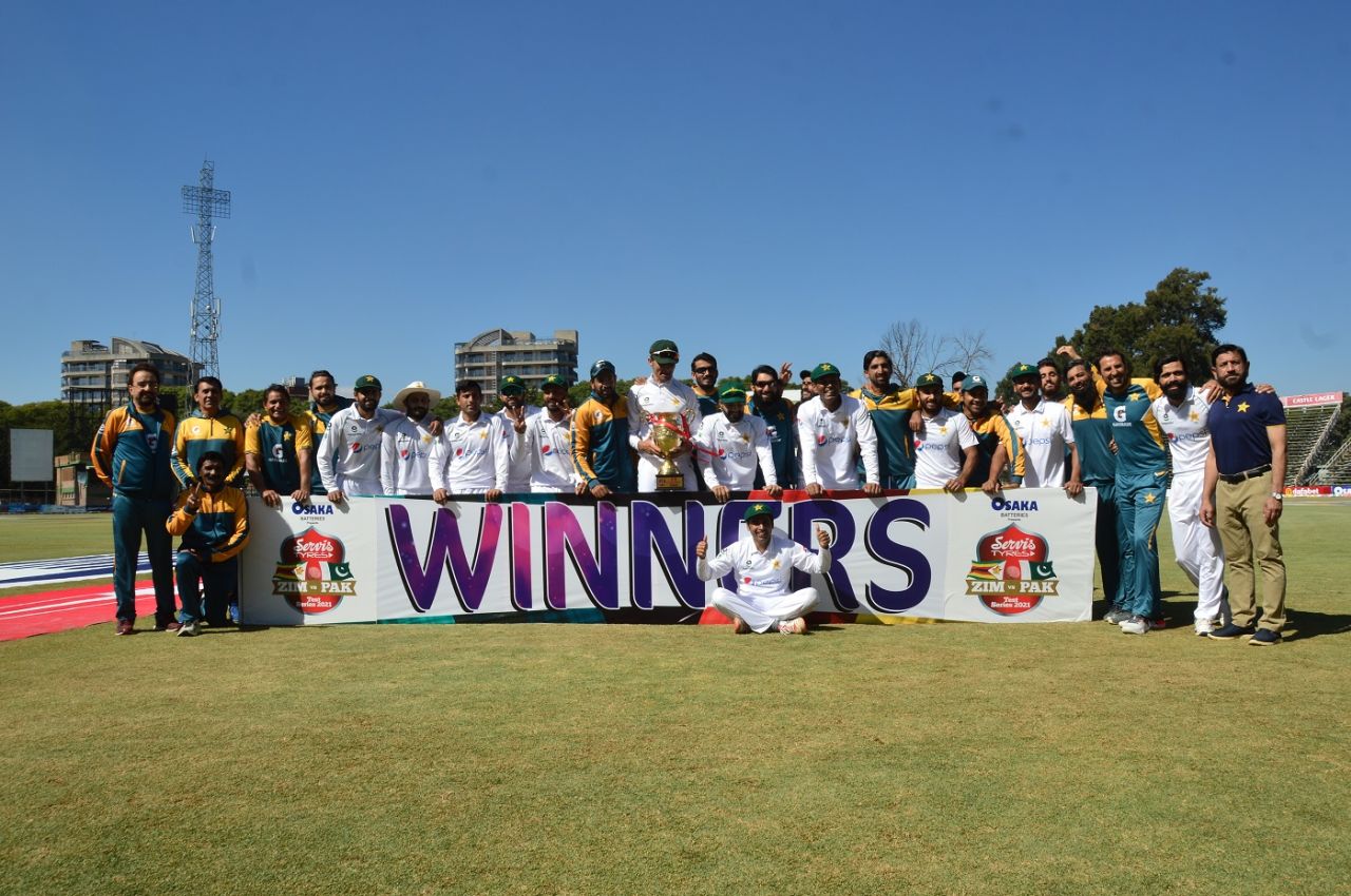 Pakistan won both the Tests by innings margins, Zimbabwe vs Pakistan, 2nd Test, Harare, 4th day, May 10, 2021