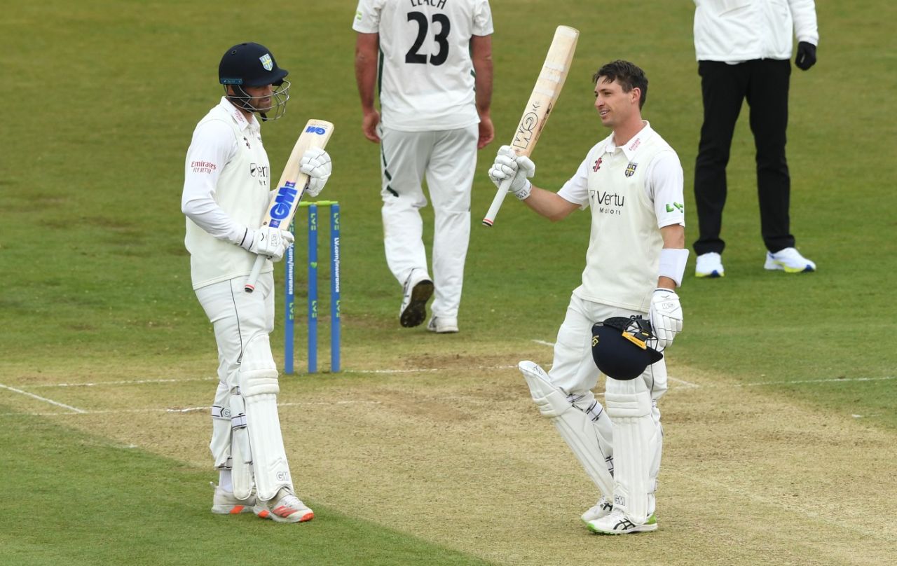 Will Young and Jack Burnham both made hundreds as Durham dominated at Chester-le-Street, Durham vs Worcestershire, LV= County Championship, Riverside, 3rd day, May 15, 2021