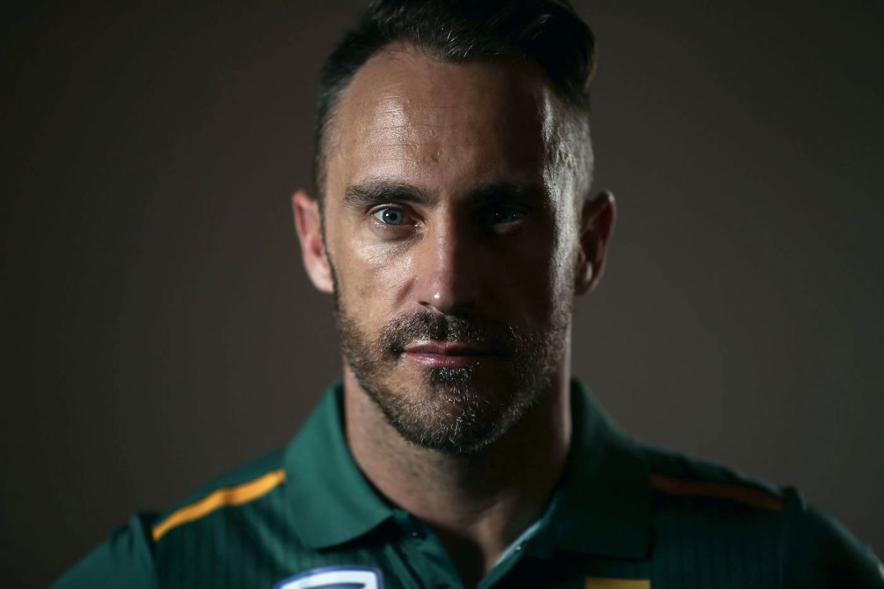Faf du Plessis during a South Africa player headshots session, South Africa tour of Australia, Canberra, Australia October 30, 2018