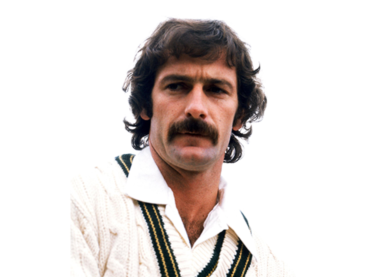 Dennis Lillee player page headshot cutout, 2021