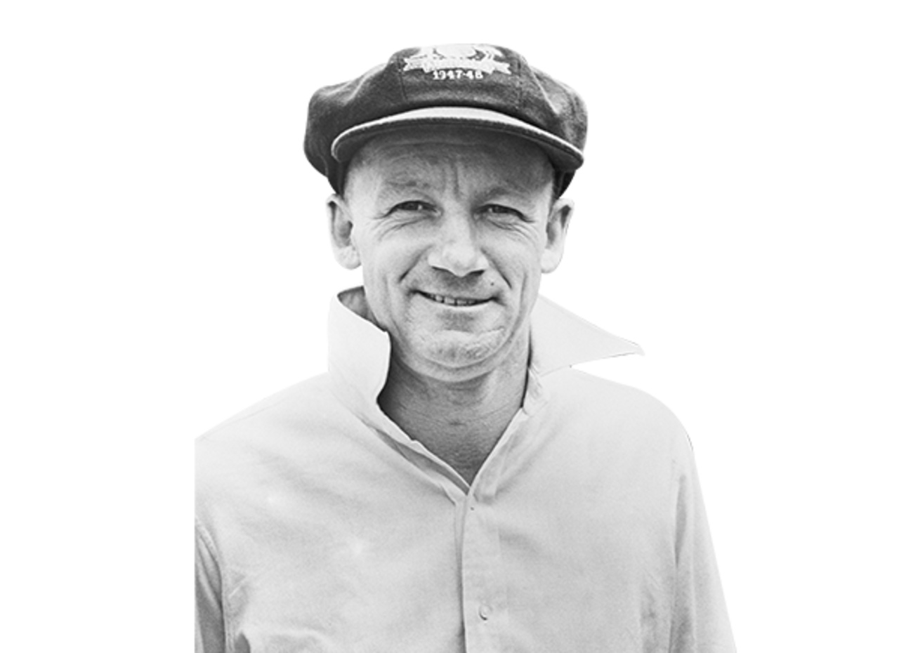 Don Bradman player page headshot cutout, 2021