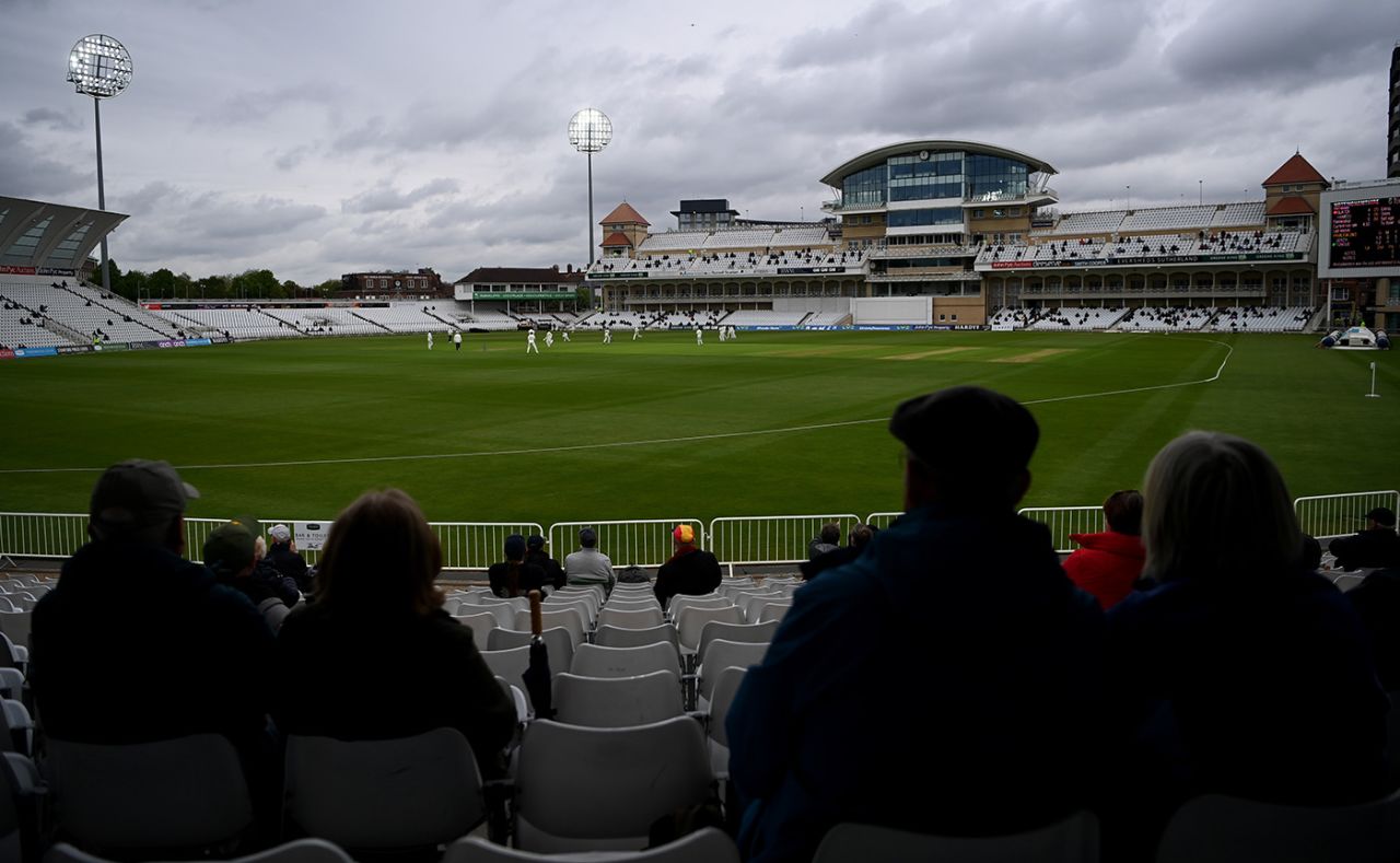 Fans made their return to county cricket, Nottinghamshire vs Worcestershire, LV= Insurance Championship, Trent Bridge, 1st day, May 20, 2021