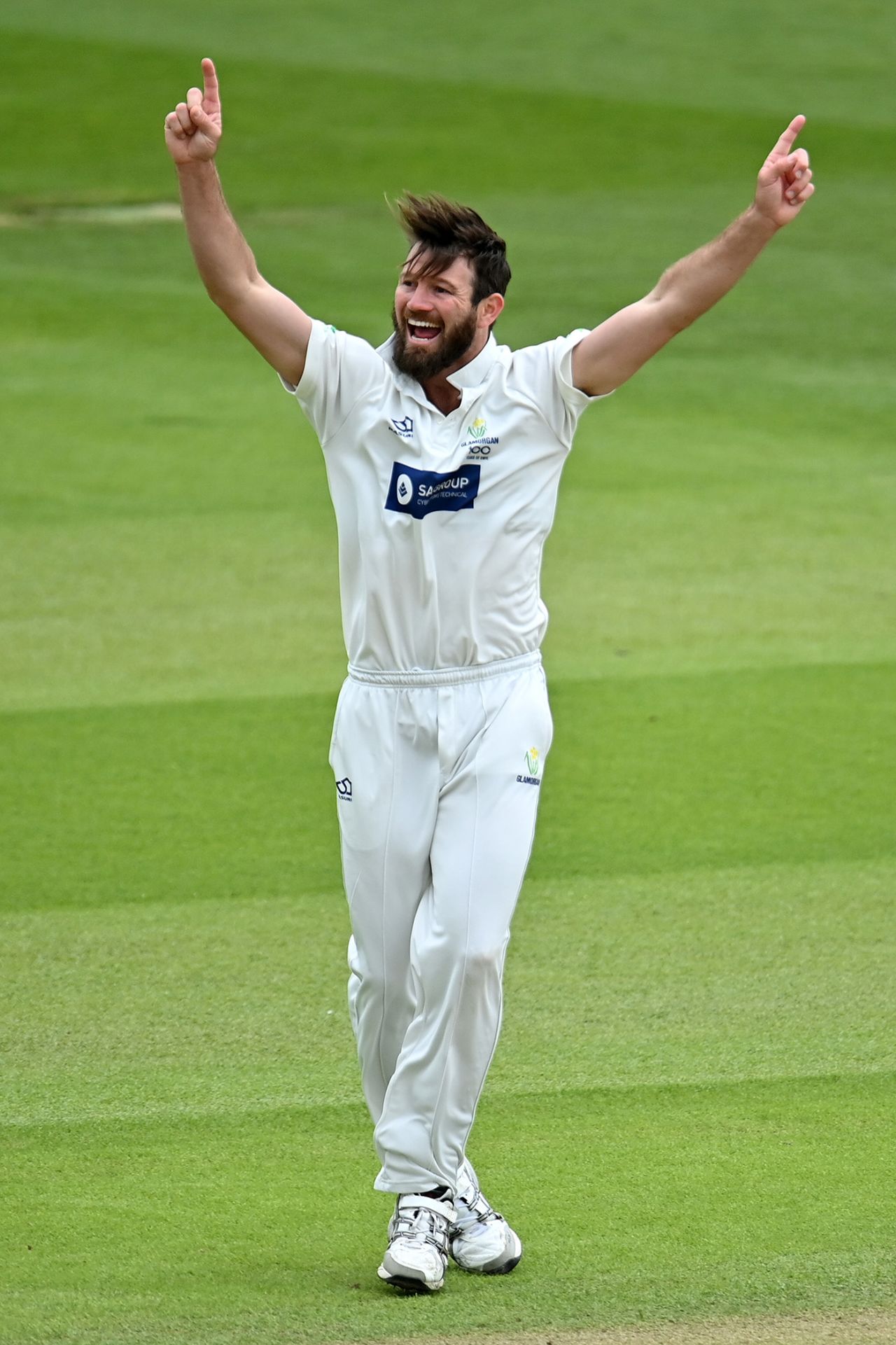 Michael Neser was amongst them early, Kent vs Glamorgan, LV= Insurance Championship, Canterbury, 2nd day, May 21, 2021