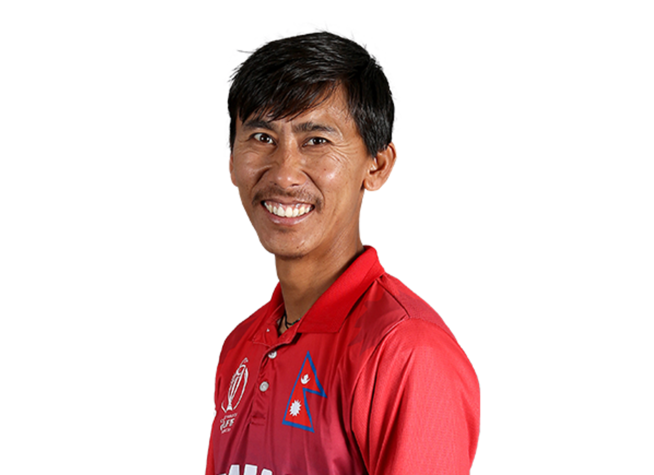 Shakti Prasad Gauchan player page headshot cutout, 2021