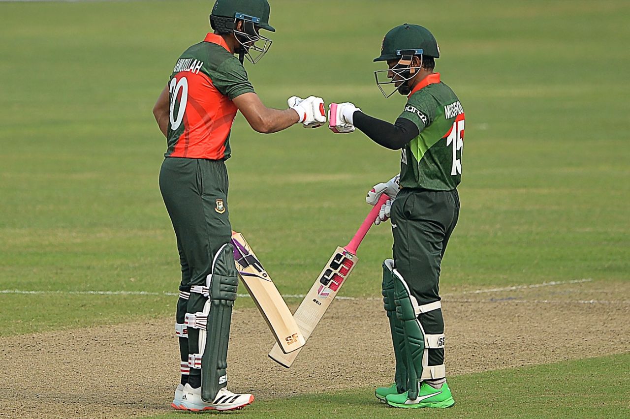 Mahmudullah and Mushfiqur Rahim hit fifties, Bangladesh vs Sri Lanka, 1st ODI, Dhaka, May 23, 2021