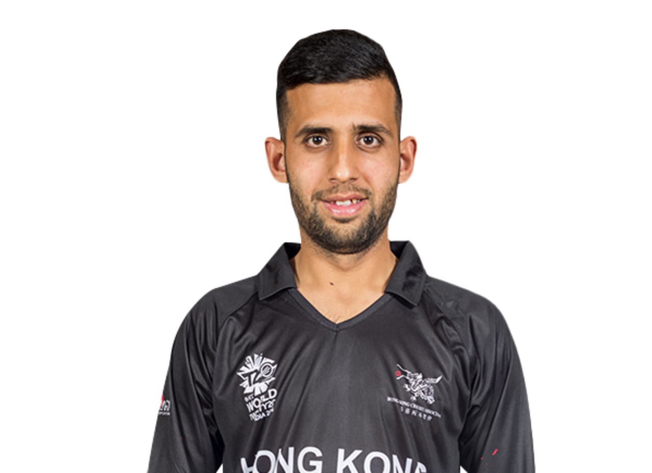 Waqas Khan player page headshot cutout, 2021