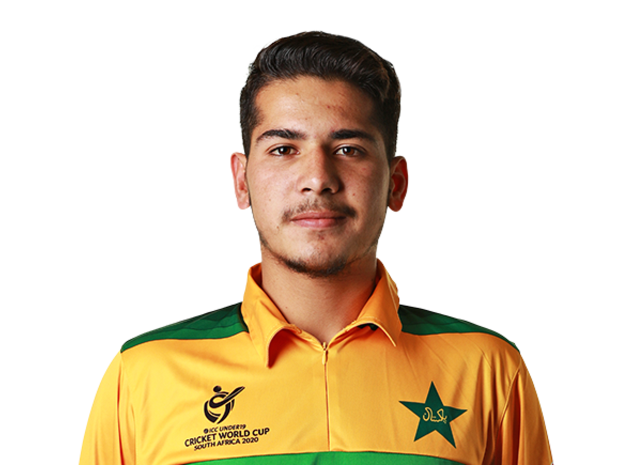 Mohammad Amir Khan player page headshot cutout, 2021