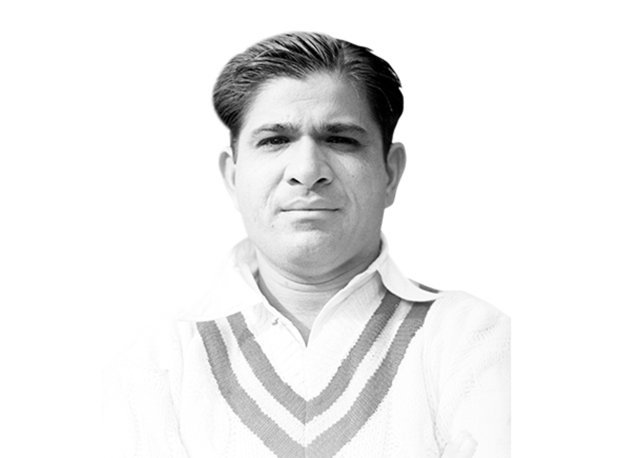 Vinoo Mankad player page headshot cutout, 2021
