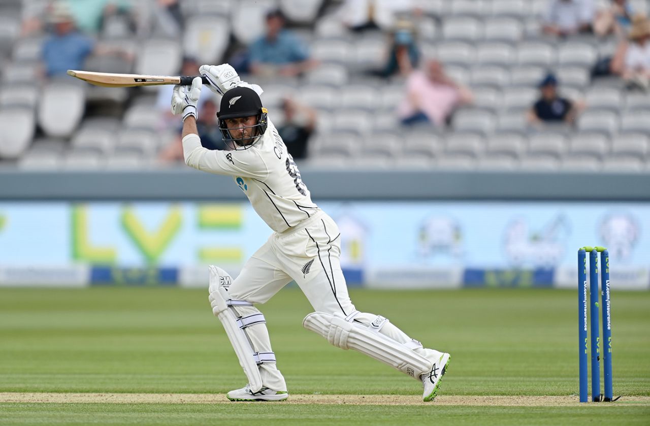 Devon Conway made an accomplished debut, 1st LV= Insurance Test, England vs New Zealand, 1st day, Lord's, June 2, 2021