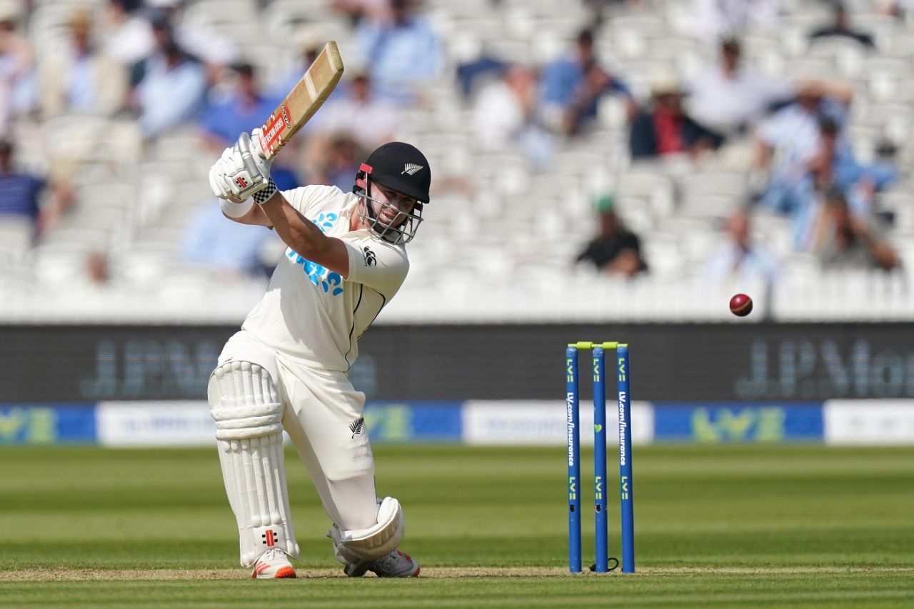 Henry Nicholls showcased his ability to occupy the crease for long times again, 1st LV= Insurance Test, England vs New Zealand, 1st day, Lord's, June 2, 2021