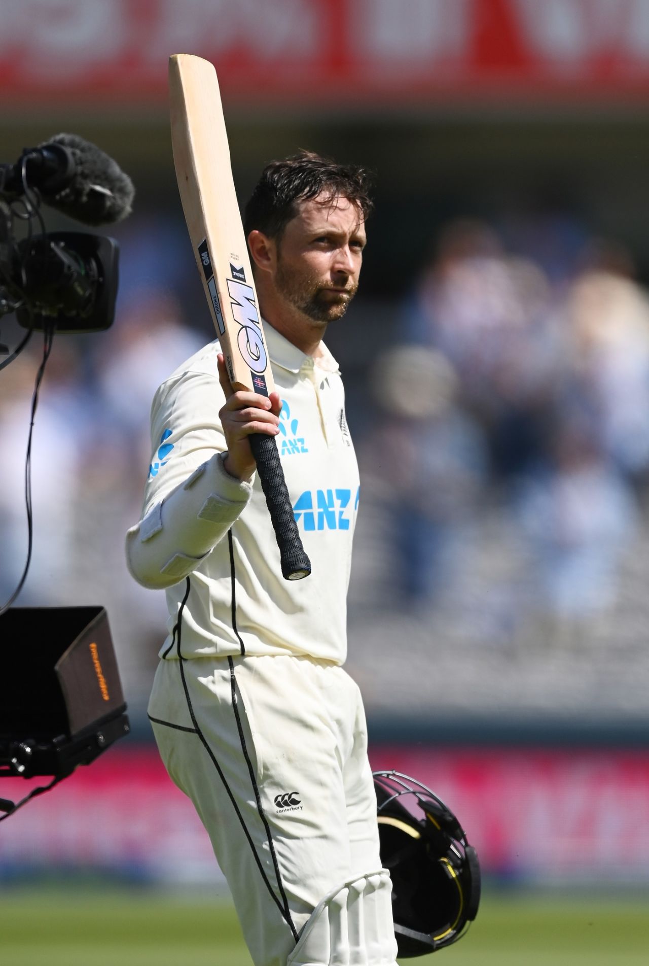 Devon Conway walks off after being dismissed for 200, England vs New Zealand, 1st Test, Lord's, 2nd day, June 3, 2021