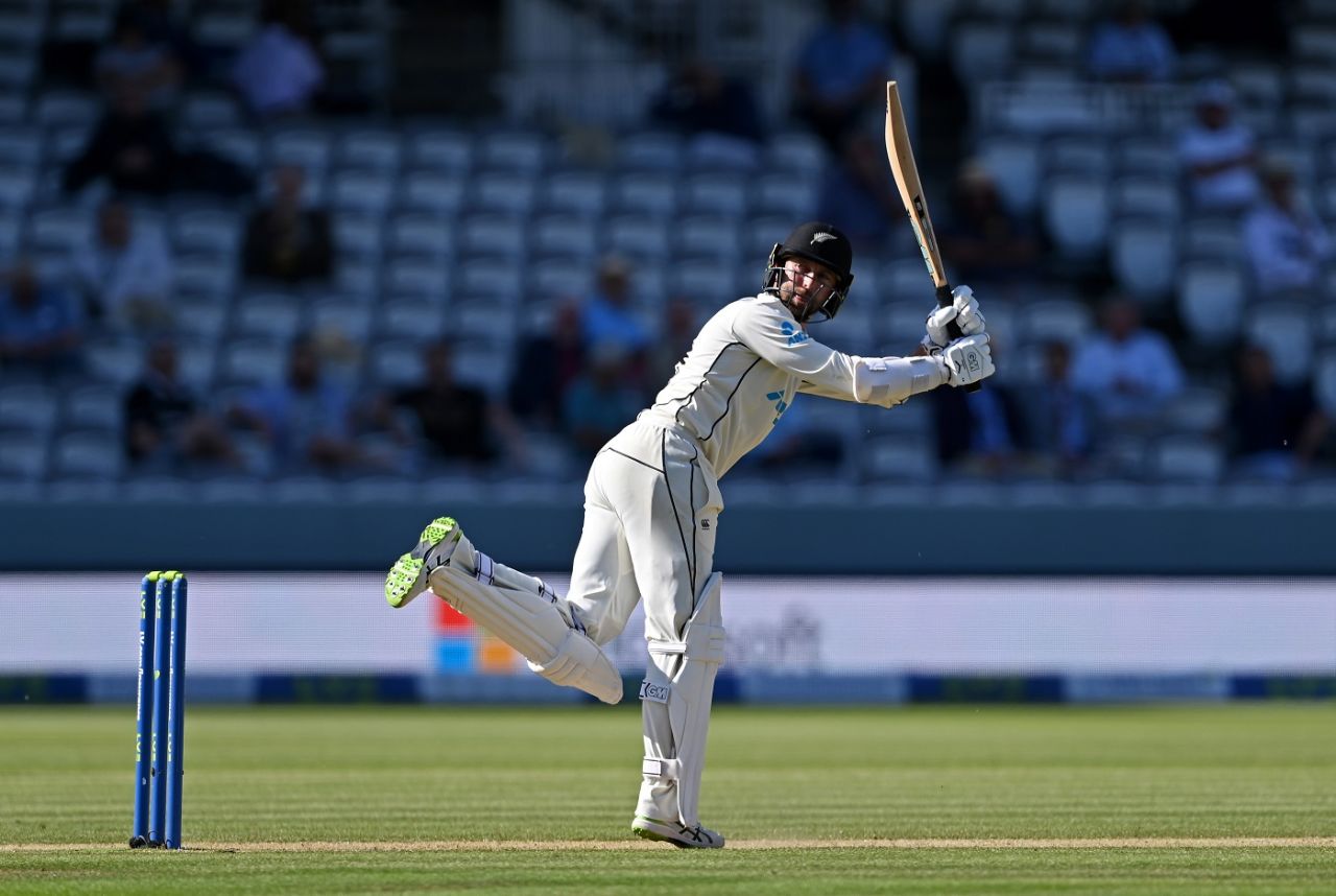 Devon Conway flicks one away, England vs New Zealand, 1st Test, Lord's, 4th day, June 5, 2021