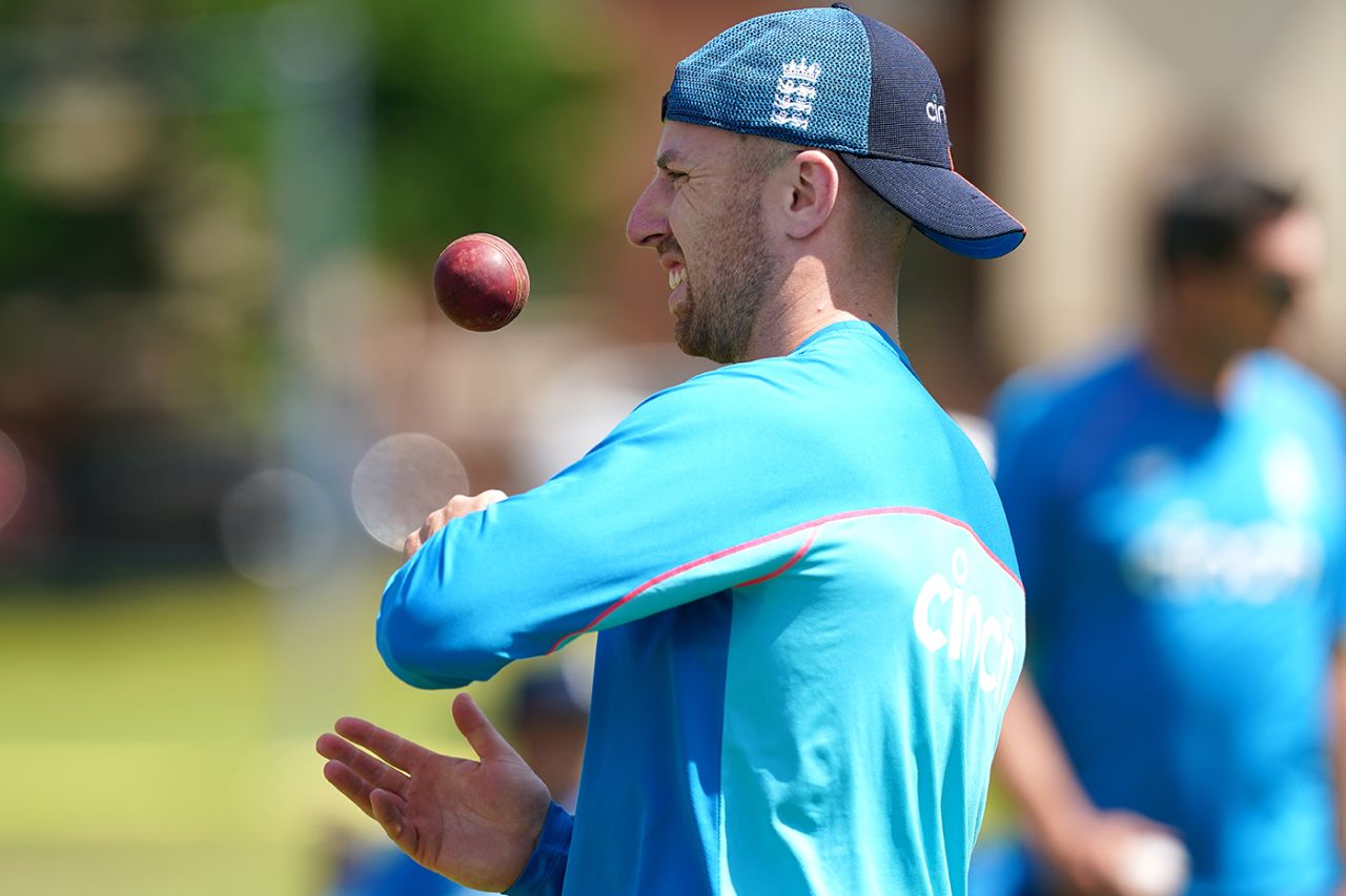 Jack Leach looks set for a recall, England vs New Zealand, training, Edgbaston, 2nd Test, June 8, 2021