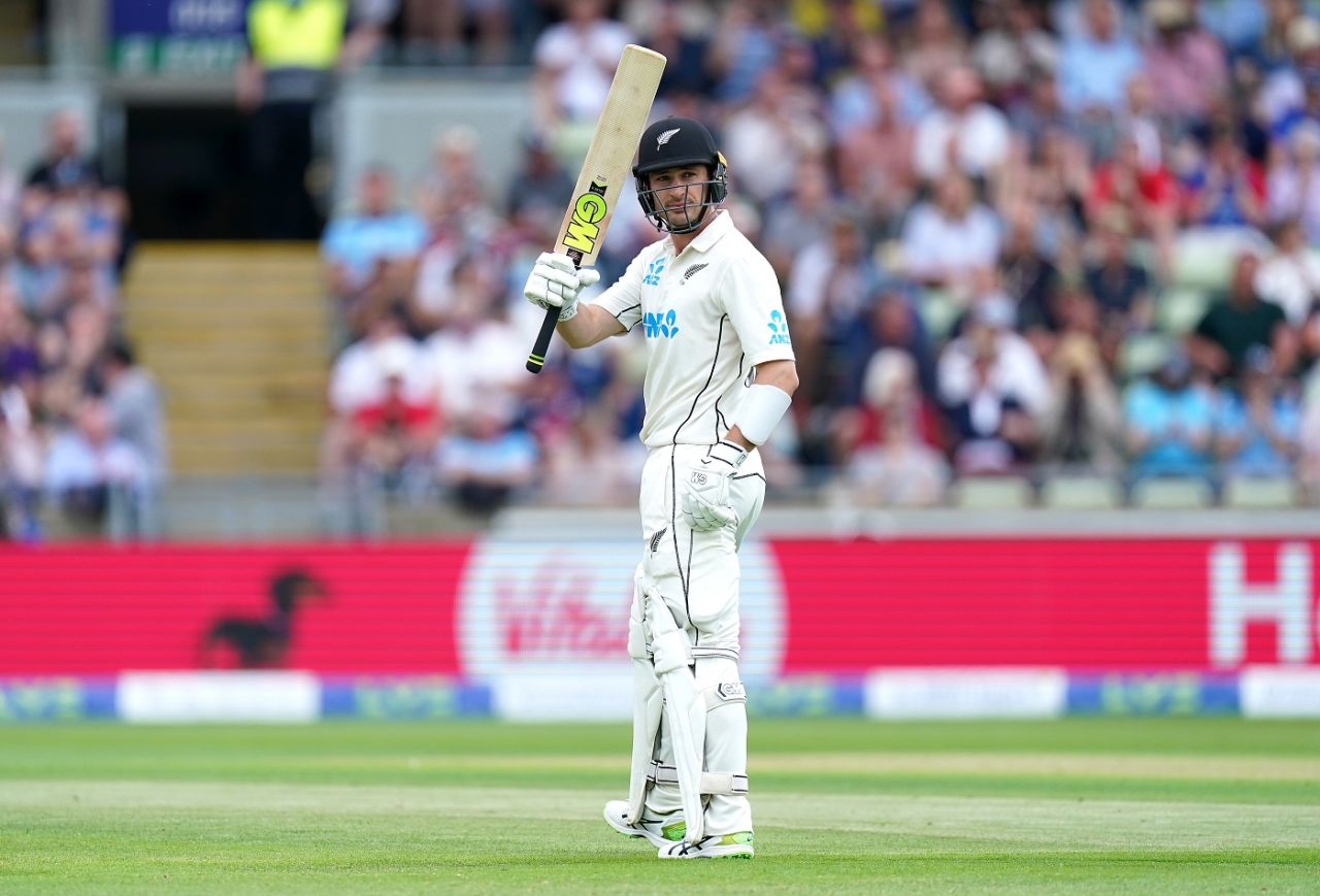 Will Young got to his maiden Test fifty, England vs New Zealand, 2nd Test, Birmingham, 2nd day, June 11, 2021