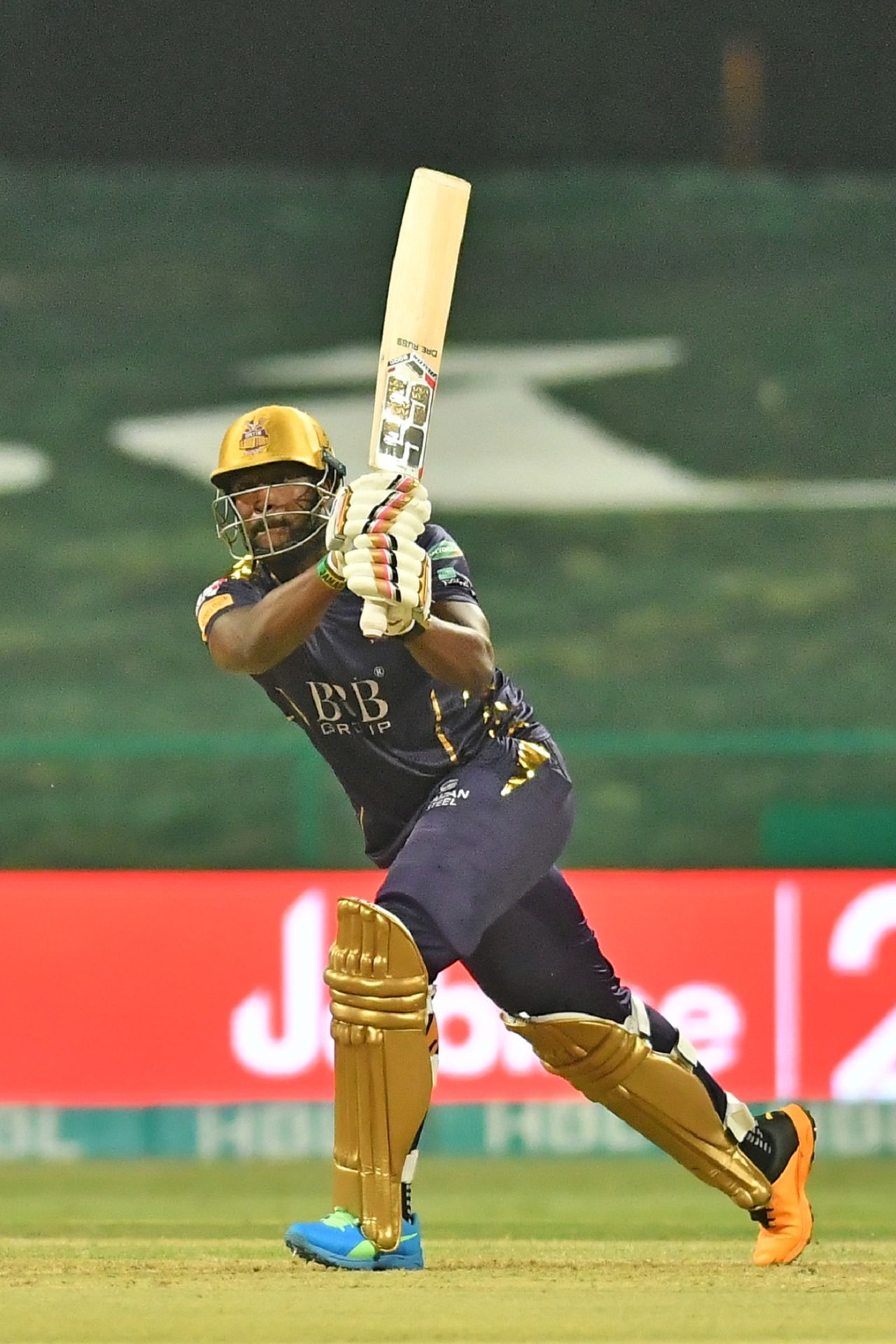 Andre Russell was hit on the helmet by a Musa Khan bouncer, Quetta Gladiators vs Islamabad United, PSL 2021, Abu Dhabi, June 11, 2021