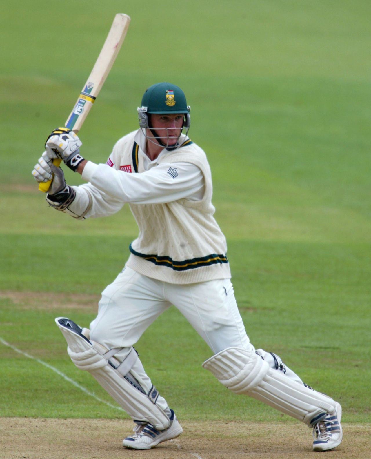 Graeme Smith on his way to a double-hundred, England v South Africa, 2nd Test, Lord's, 2nd day, August 1, 2003