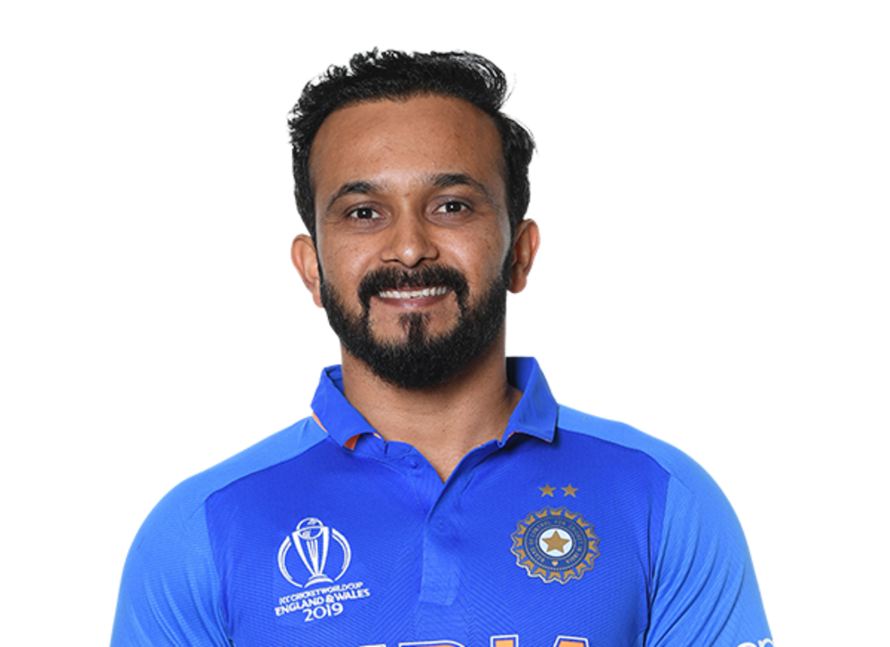 Kedar Jadhav player page headshot cutout, 2021