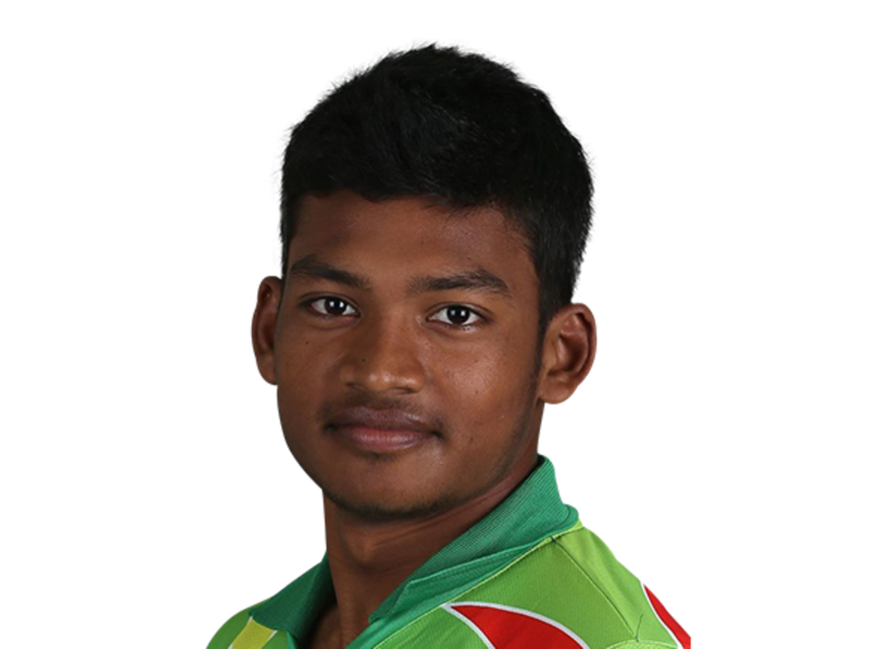 Najmul Hossain Shanto player page headshot cutout, 2021
