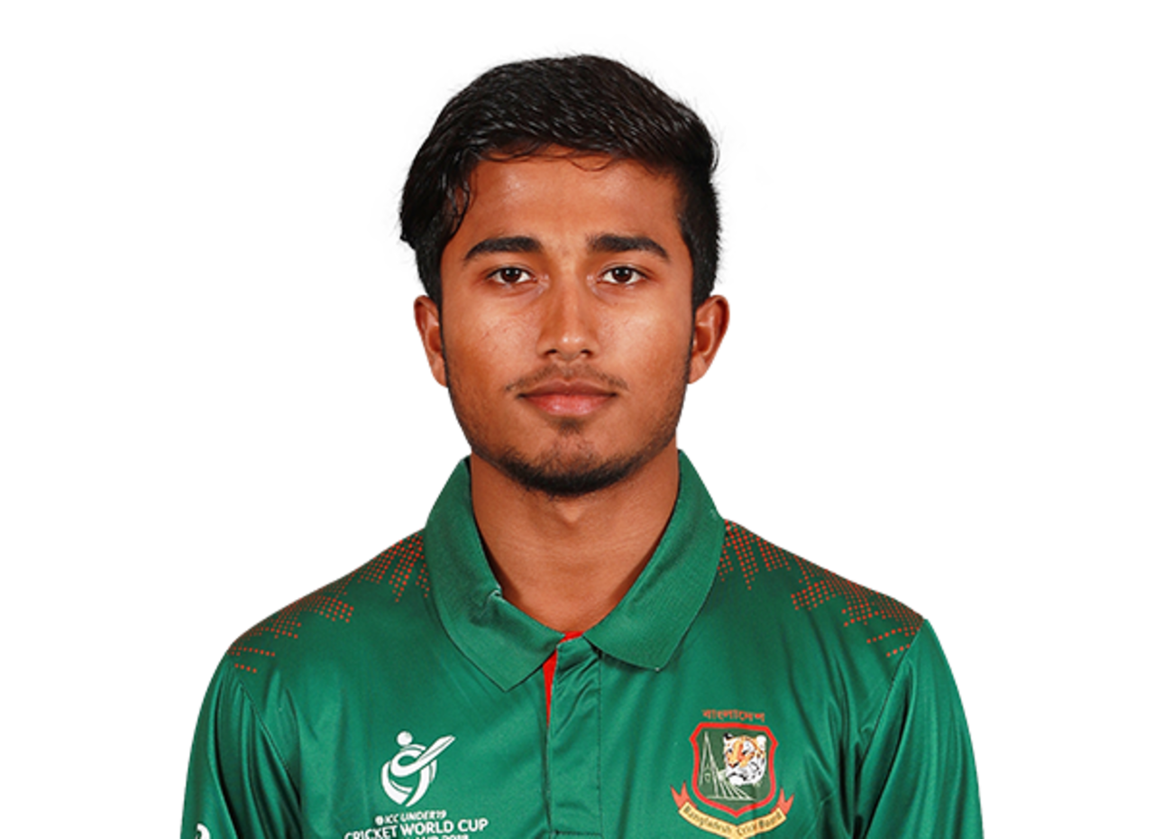 Afif Hossain player page headshot cutout, 2021