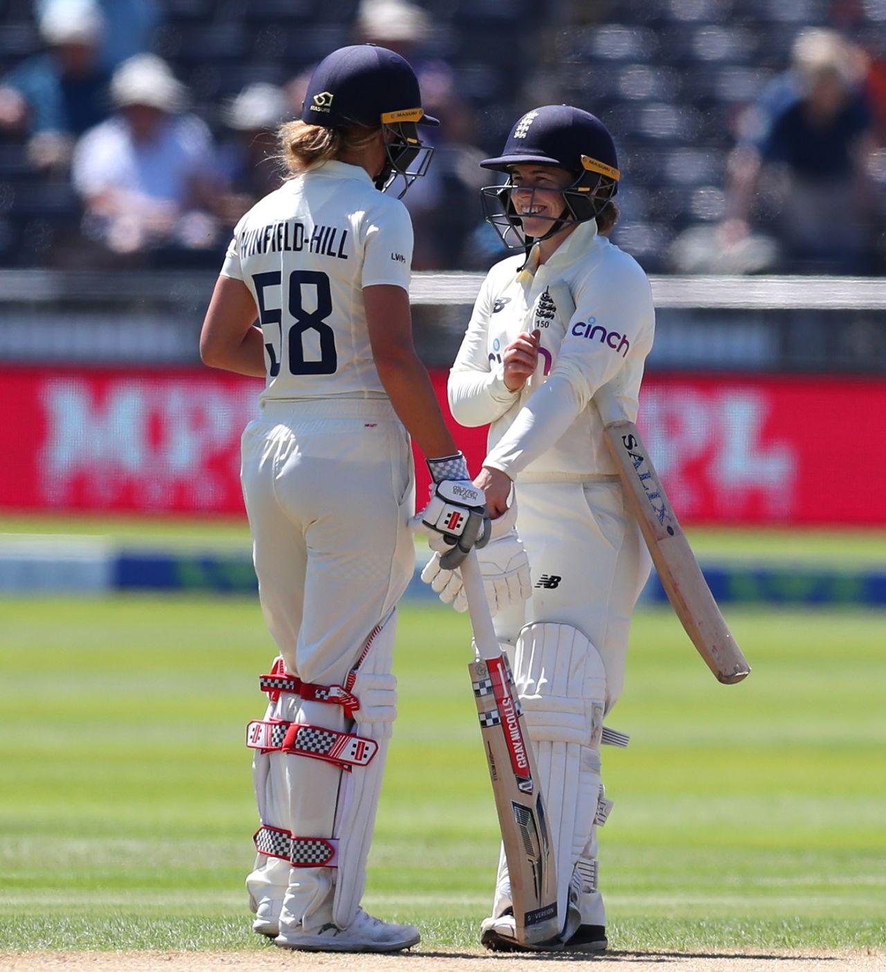 Lauren Winfield-Hill and Tammy Beaumont put together 69 for the first wicket, England Women vs India Women, Only Test, Bristol, 1st day, June 16, 2021