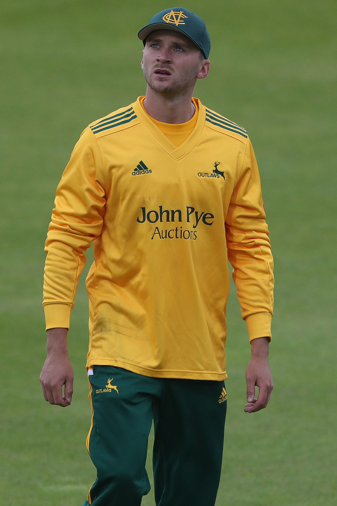 Joe Clarke in the field, Durham vs Nottinghamshire, Vitality Blast, Chester-le-Street, August 29, 2020