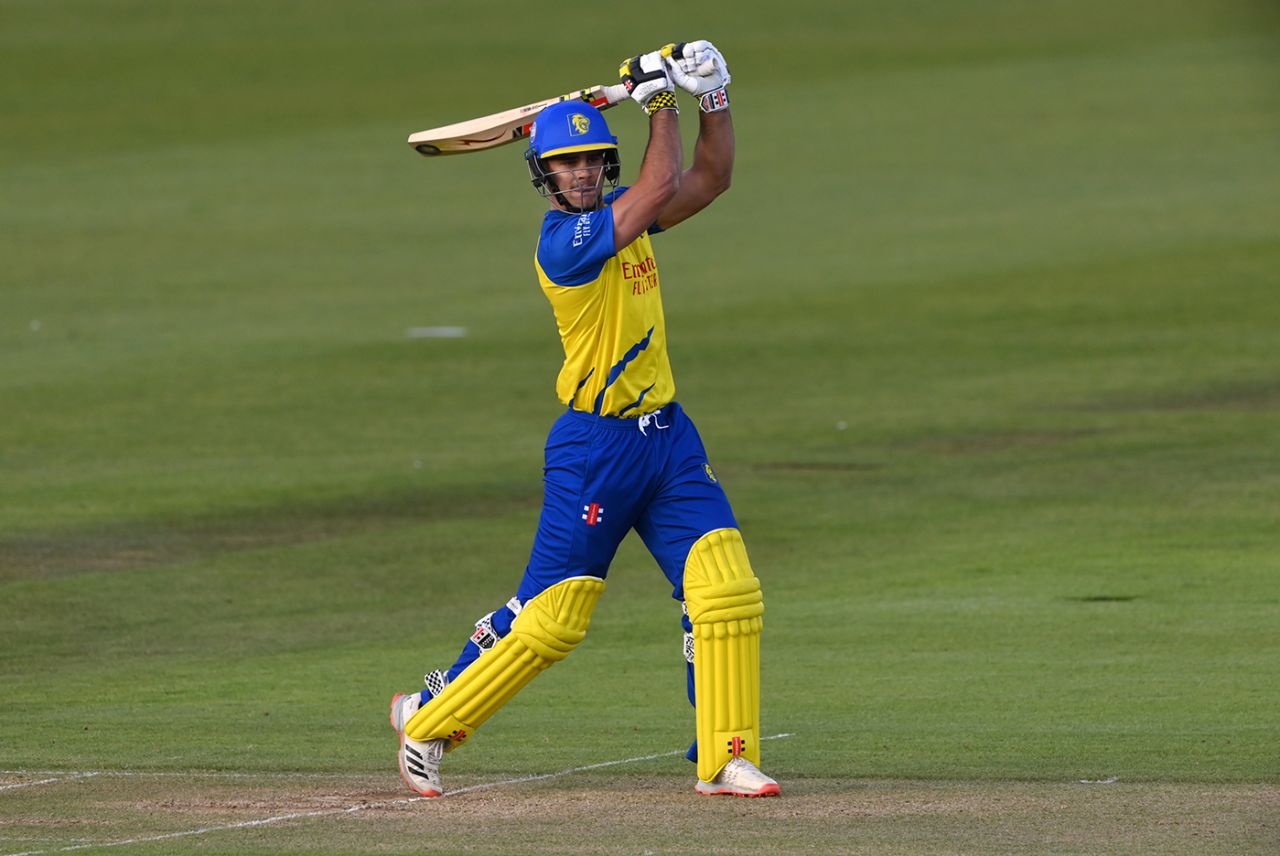 David Bedingham flays through the covers, Durham vs Yorkshire, Vitality Blast, Chester-le-Street, June 11, 2021