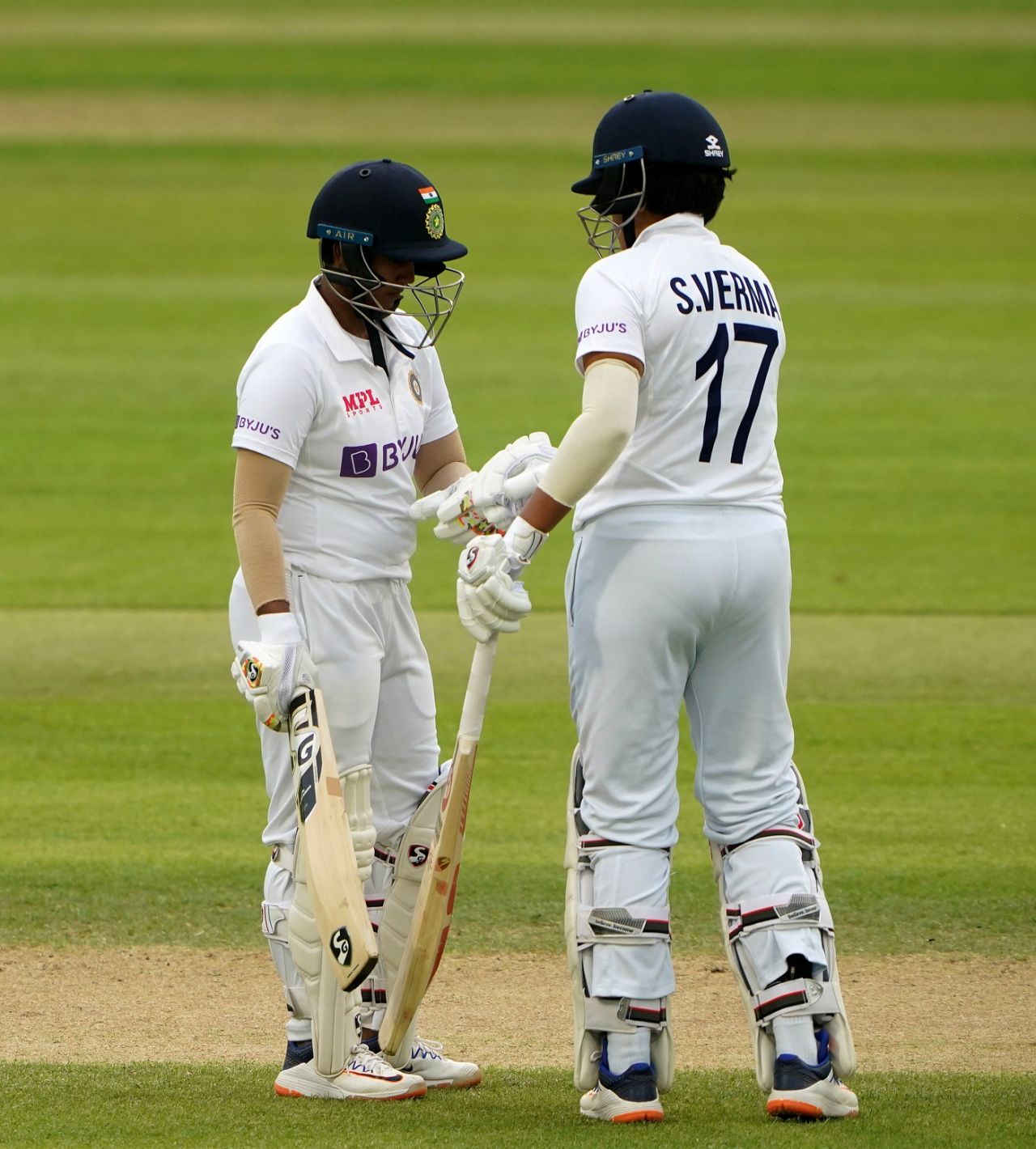 deepti Sharma and Shafali Verma put together a good stand for the second wicket, England vs India, only women's Test, Bristol, 3rd day, June 18, 2021