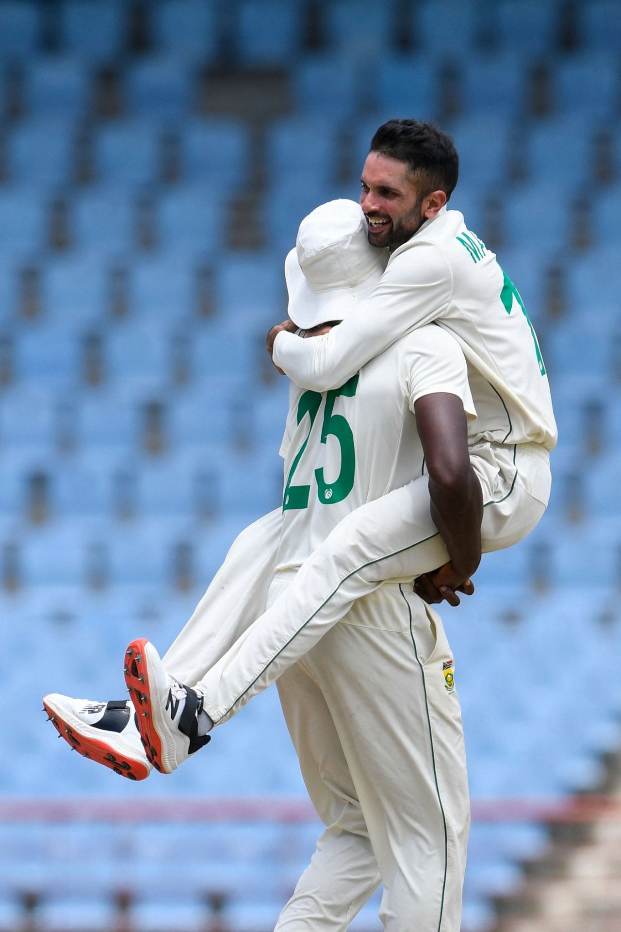 Keshav Maharaj and Kagiso Rabada: South Africa's heroes on the fourth morning, West Indies vs South Africa, 2nd Test, Gros Islet, 4th day, June 21, 2021