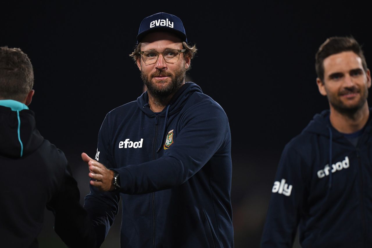 Daniel Vettori has been working as Bangladesh's spin consultant, New Zealand vs Bangladesh, 2nd ODI, Christchurch, March 23, 2021