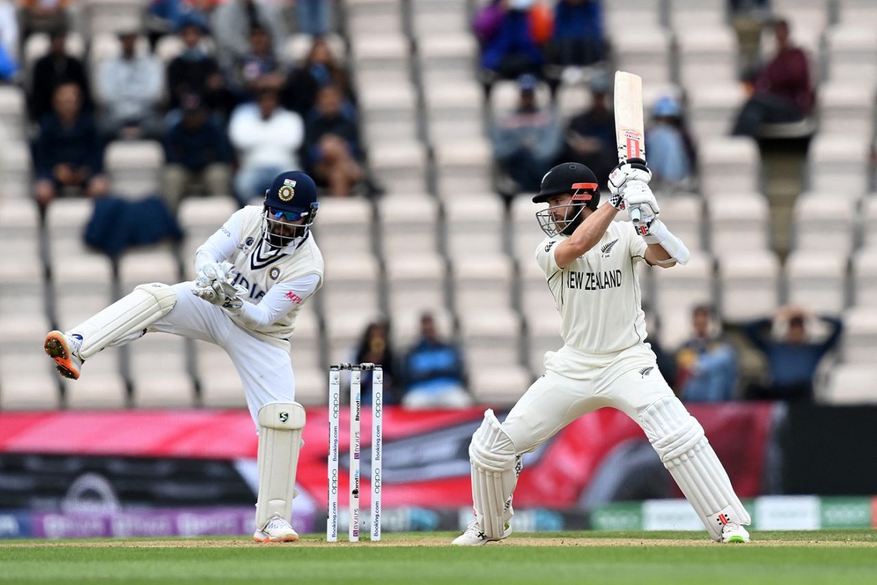 Kane Williamson picked up his scoring pace in the second session, World Test Championship (WTC) final, 5th day, Southampton, June 22, 2021