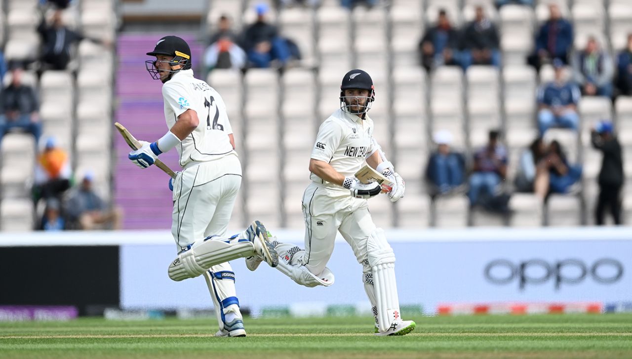 Kane Williamson and Kyle Jamieson upped the rate, World Test Championship (WTC) final, 5th day, Southampton, June 22, 2021