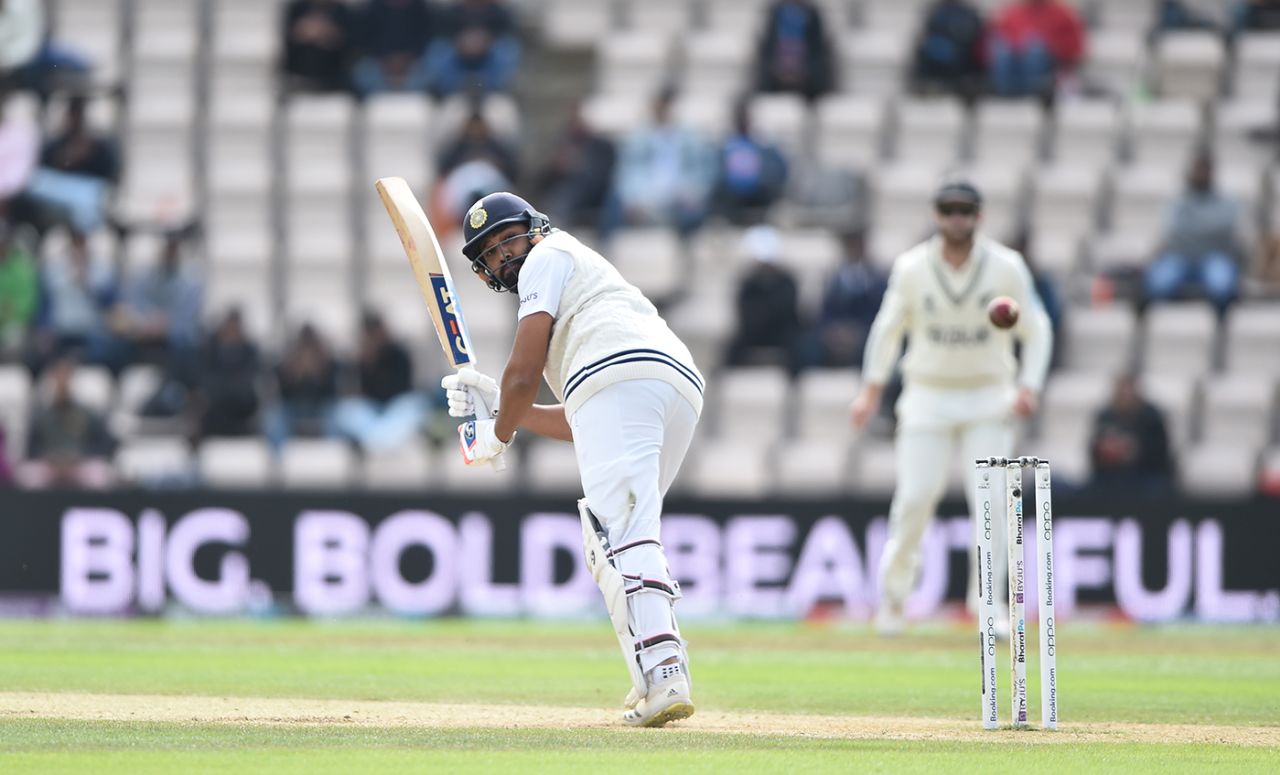 Rohit Sharma tickles one fine, World Test Championship (WTC) final, 5th day, Southampton, June 22, 2021