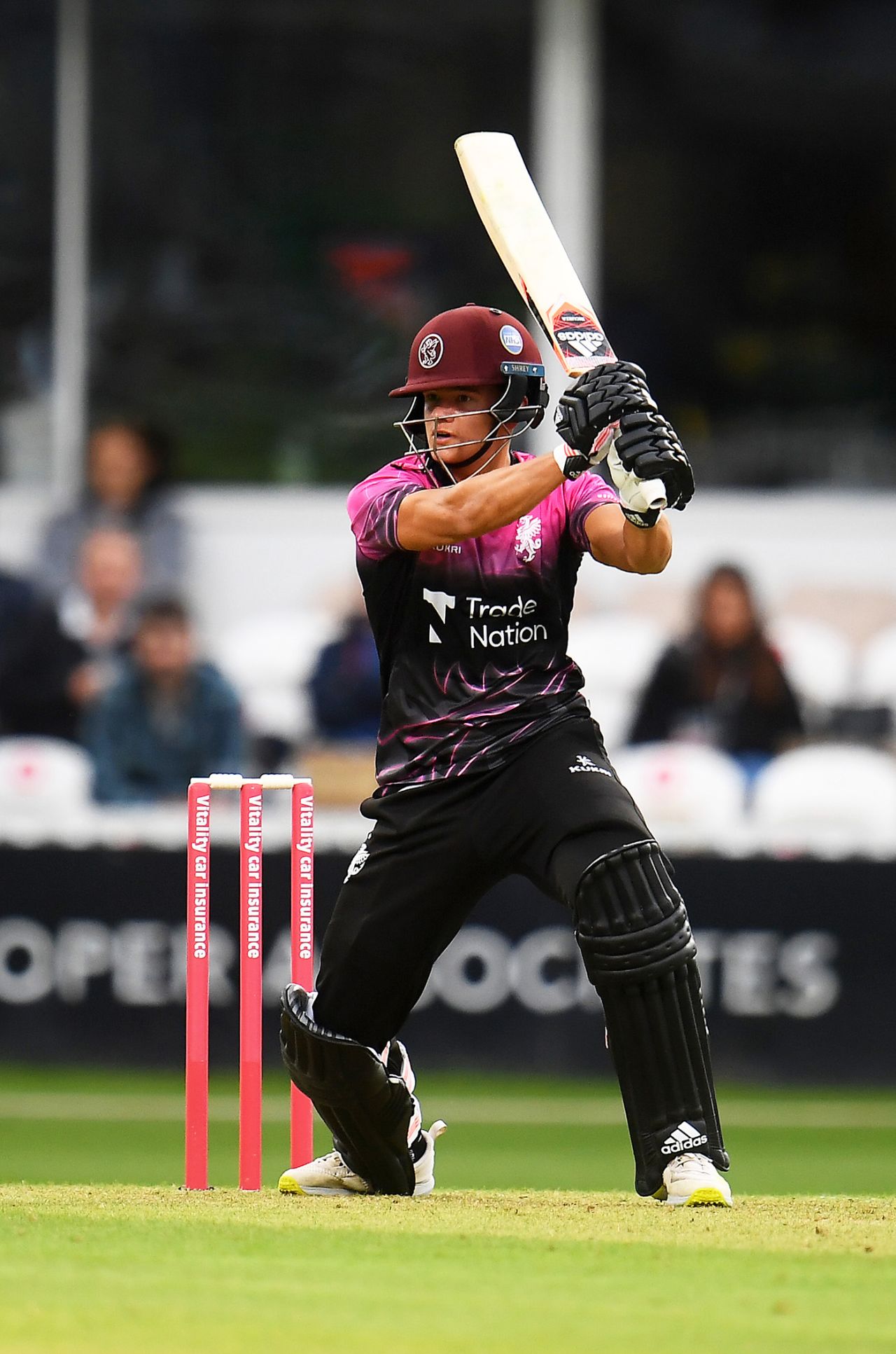 Will Smeed helped launch a counterattack, Somerset vs Hampshire, Vitality Blast, Taunton, June 25, 2021