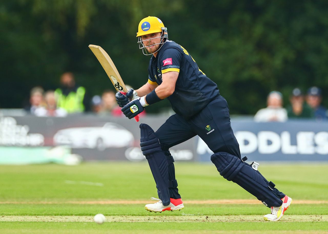 Dan Douthwaite made his maiden T20 fifty, Middlesex vs Glamorgan, Vitality Blast, Radlett, June 27, 2021