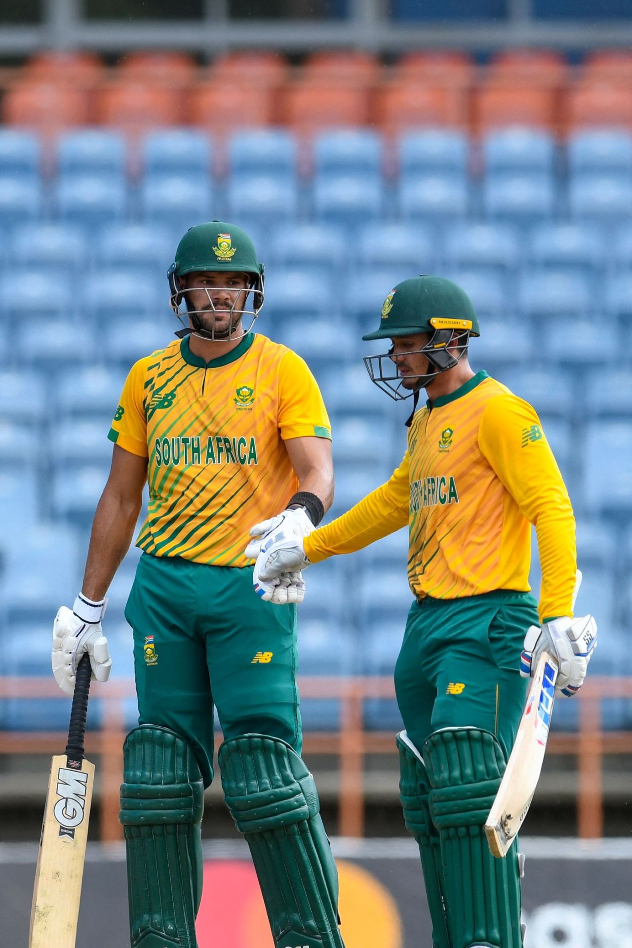 Aiden Markram and Quinton de Kock shared 128 for the second wicket, West Indies vs South Africa, 5th T20I, St George's, July 3, 2021