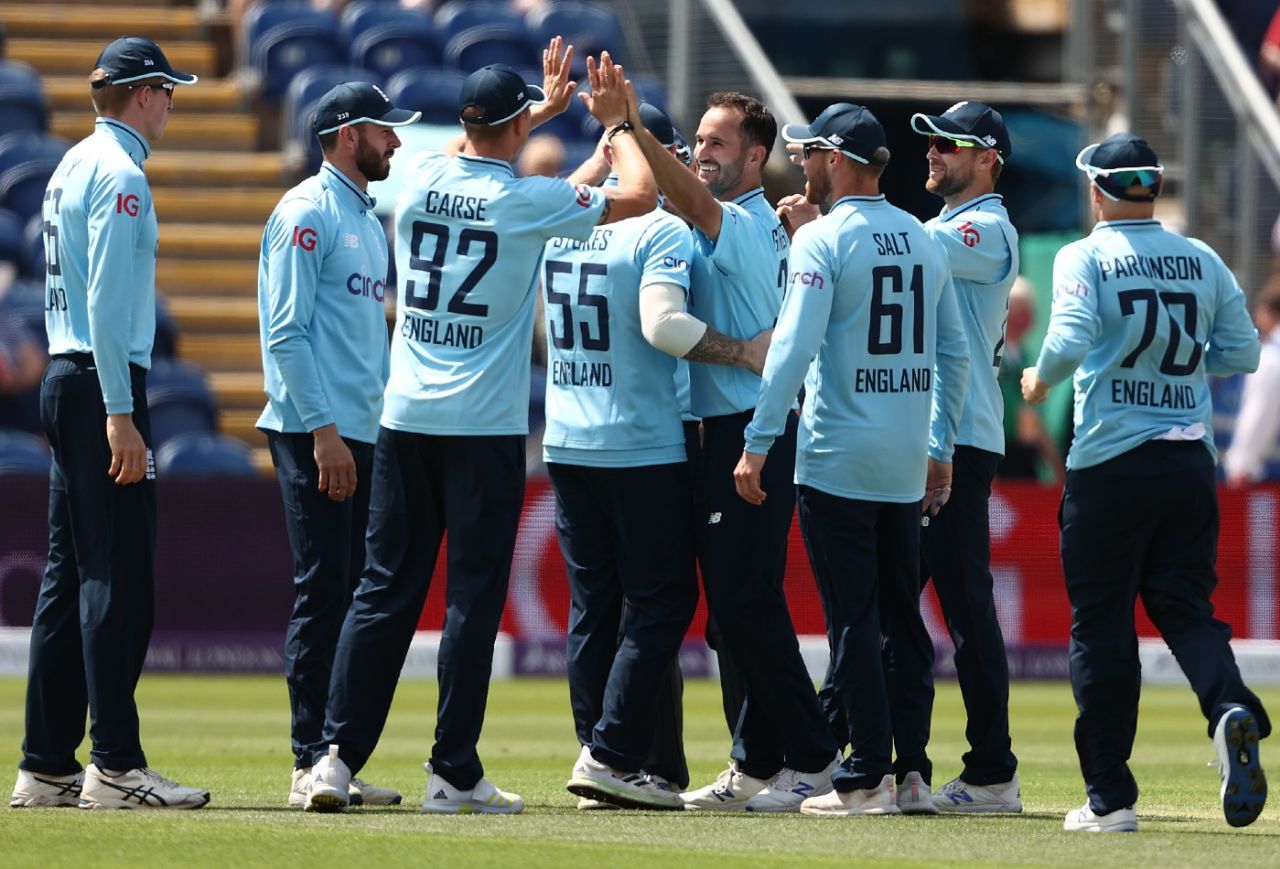 Lewis Gregory dismissed Mohammad Rizwan to deepen Pakistan's problems, England vs Pakistan, Cardiff, 1st ODI, July 8, 2021
