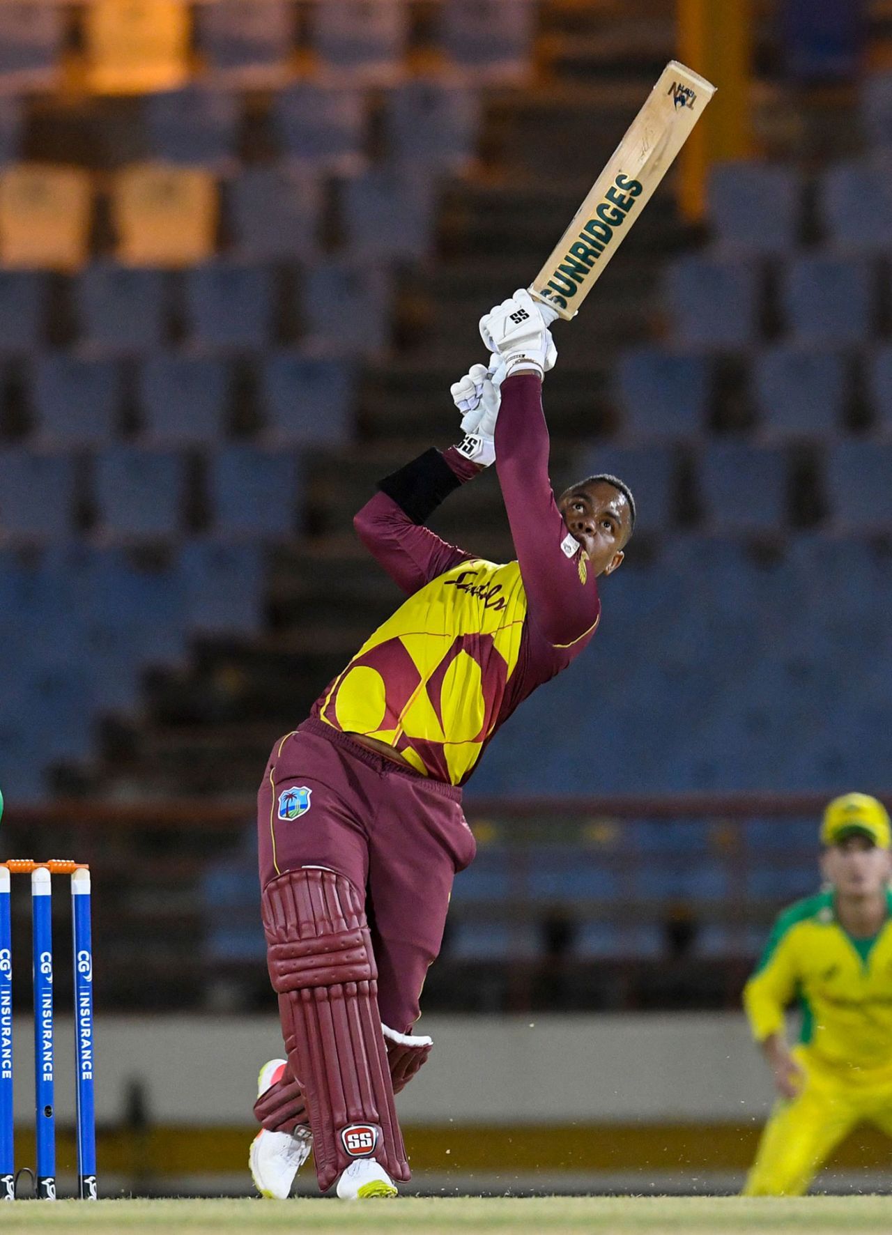 Shimron Hetmyer peppered the stands, West Indies vs Australia 2nd T20I, St Lucia, July 10, 2021