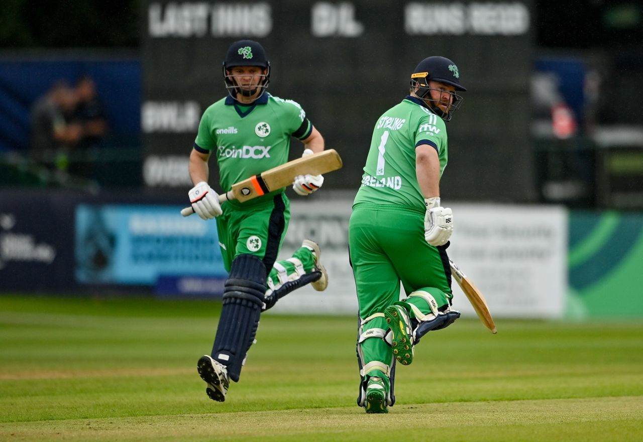 Paul Stirling and William Porterfield gave a solid start to Ireland, Ireland vs South Africa, 1st ODI, Dublin, July 11, 2021