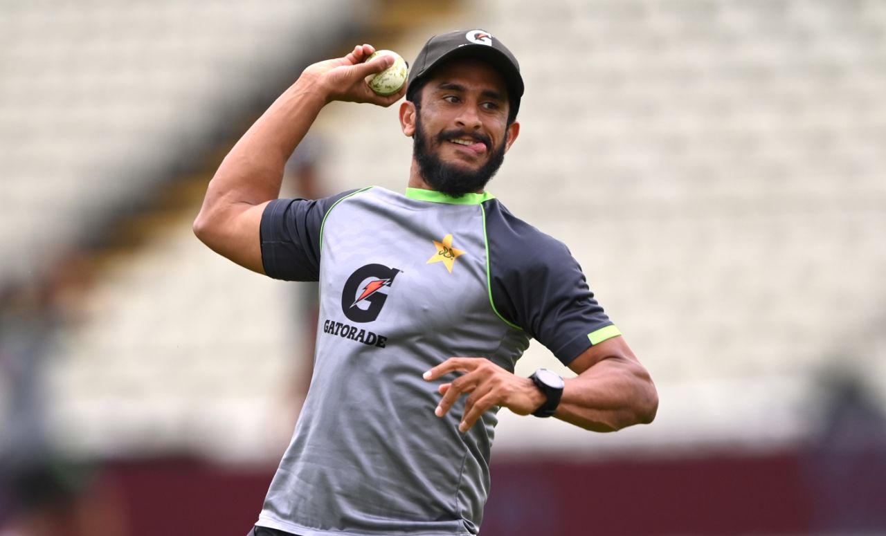 Hasan Ali - on target, Edgbaston, July 12, 2021