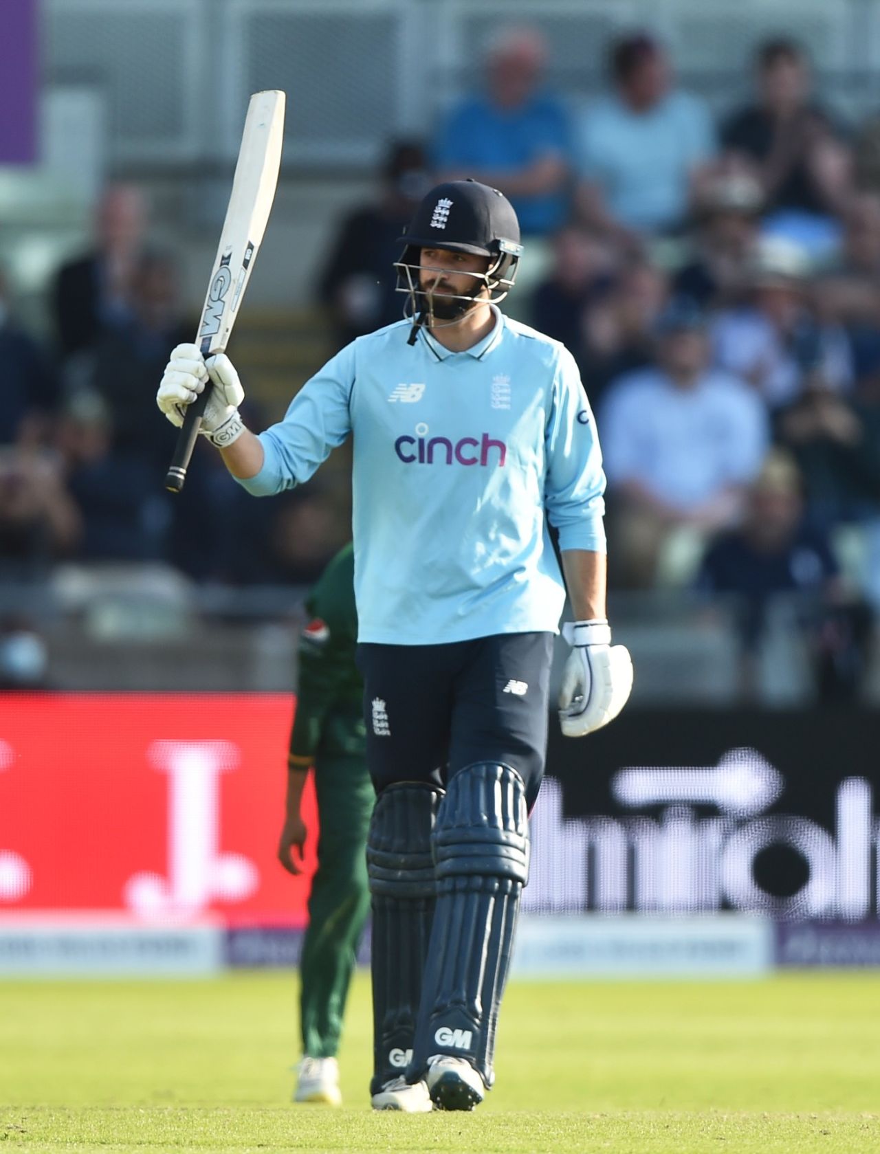 James Vince brings up his half-century to keep England in the chase, England vs Pakistan, 3rd ODI, Edgbaston, July 13, 2021