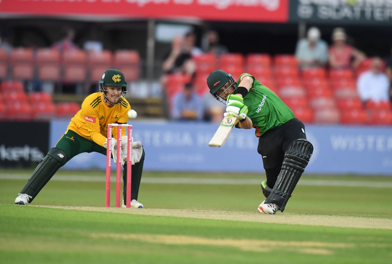 Josh Inglis joint top-scored for Leicestershire Foxes, Vitality T20 Blast, Leicestershire Foxes vs Notts Outlaws, Leicester, July 16, 2021