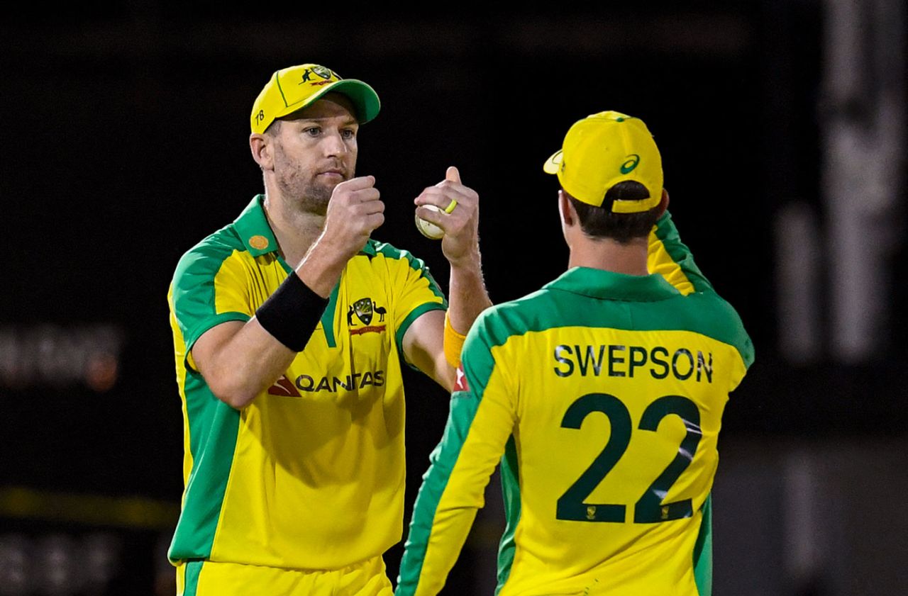 Andrew Tye closed out the innings well, West Indies vs Australia, 5th T20I, St Lucia, July 16, 2021