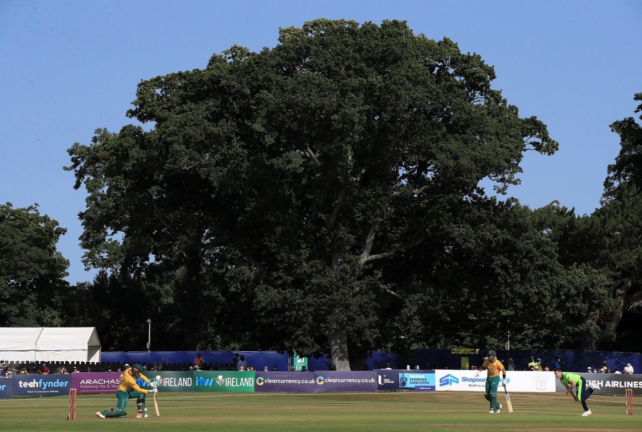 The Malahide ground in full glory, Ireland vs South Africa, 1st T20I, Malahide, July 19, 2021