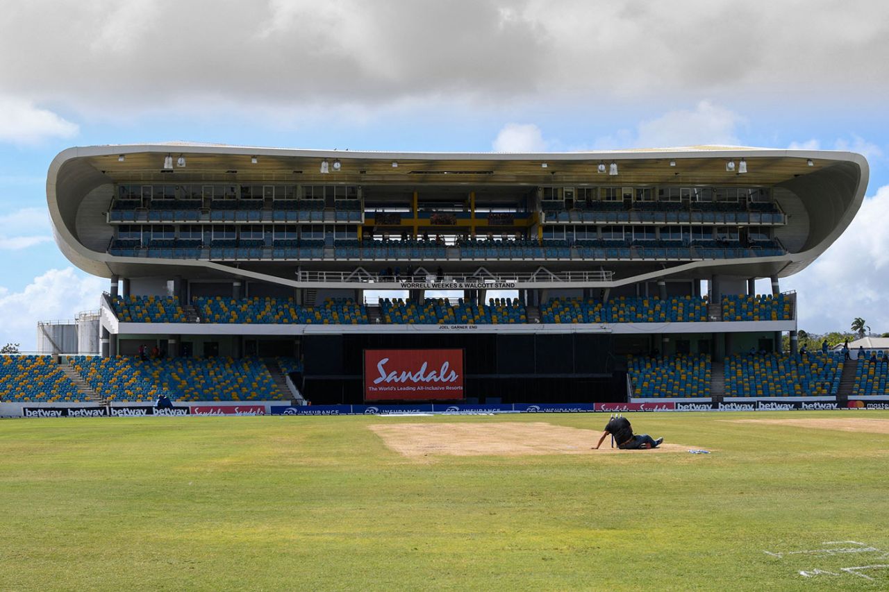 No play: the game was postponed moments before the first ball, West Indies vs Australia, 2nd ODI, Barbados, July 22, 2021