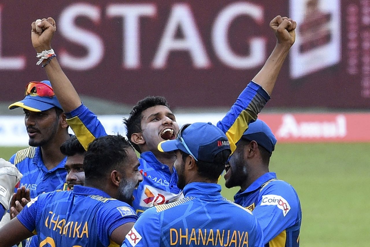 Praveen Jayawickrama picked up 3 for 59, Sri Lanka vs India, 3rd ODI, Colombo, July 23, 2021